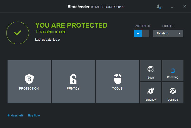 Активация Bitdefender Total Security 19.2.0.151