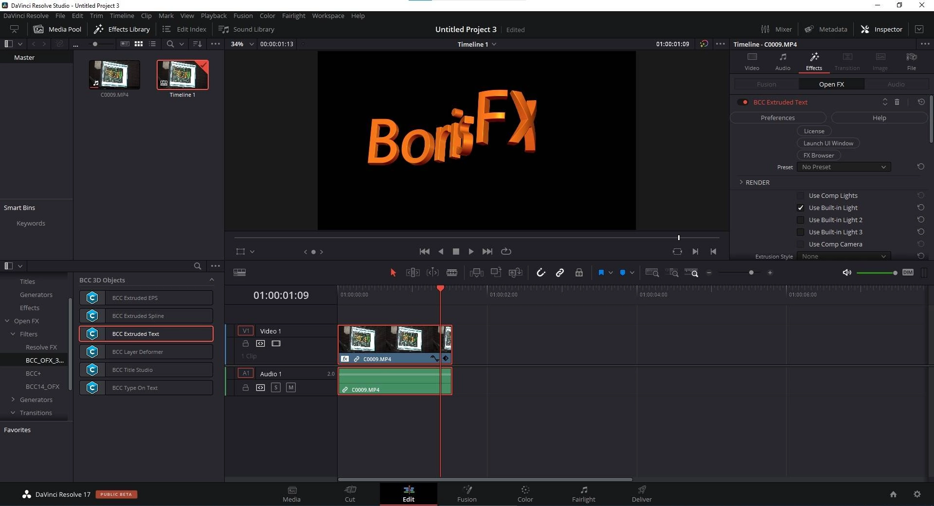 Активация Boris FX Continuum Complete v14.0.1.602 v14.0.1.602