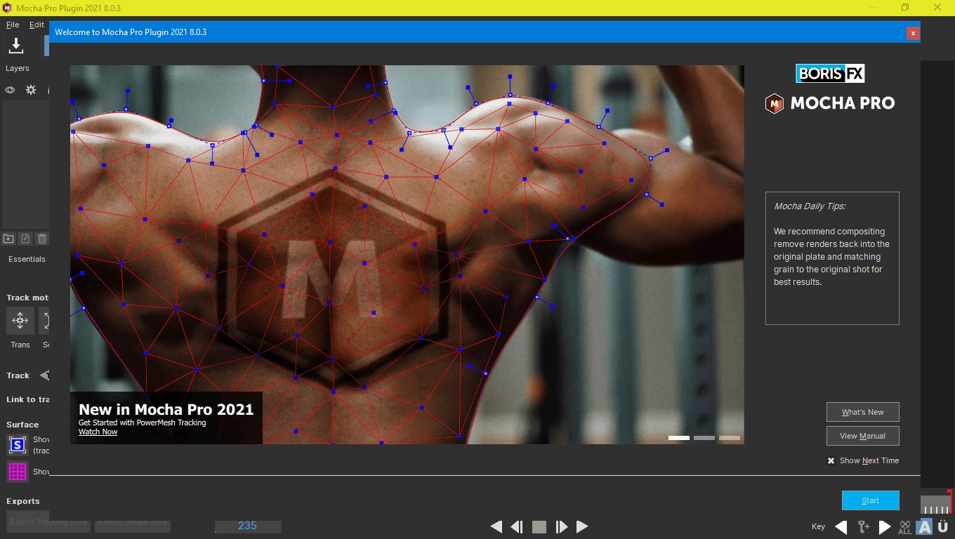 Активация Boris FX Mocha Pro 9.5.4 Build 15 RePack by KpoJIuK