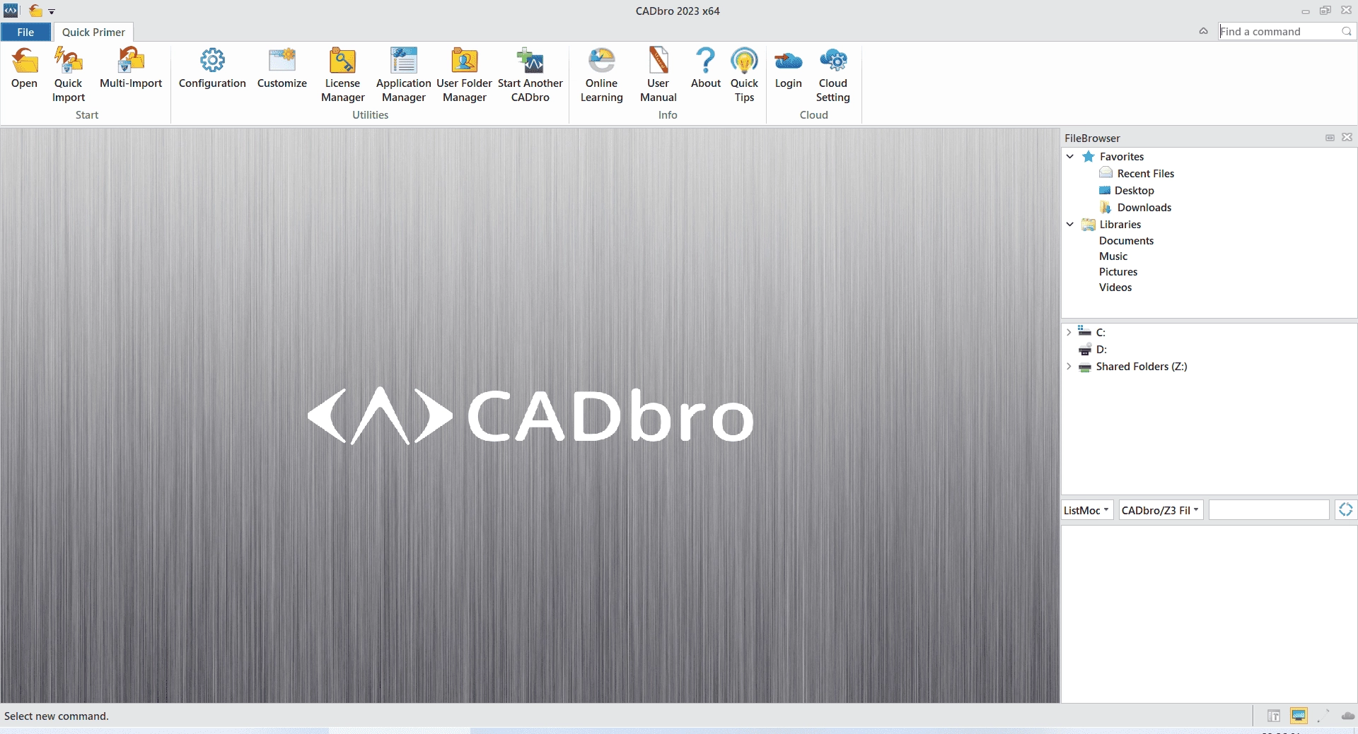 Активация CADbro