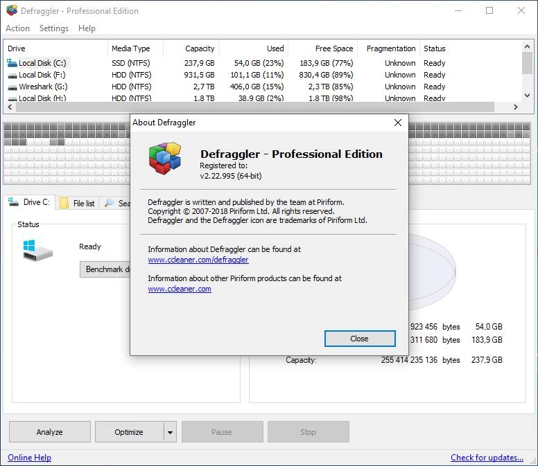 Активация CCleaner Professional Plus 5.72.7994 Final