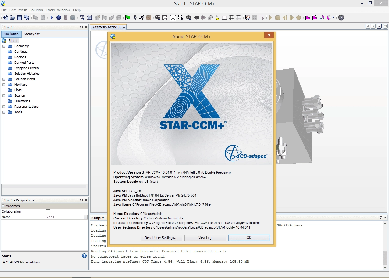 Активация CD-Adapco Star CCM+ 10.04.011-R8 Windows x64,Linux x64