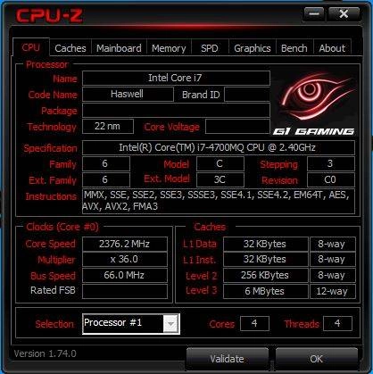 Активация CPU-Z 1.74.0 | MSI Gaming | ROG Version | Gigabyte G1 | Gigabyte OC | ASRock Formula + Portable