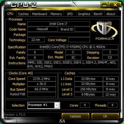 Активация CPU-Z 1.75.0 | MSI Gaming | ROG Version | Gigabyte G1 | Gigabyte OC | ASRock Formula + Portable