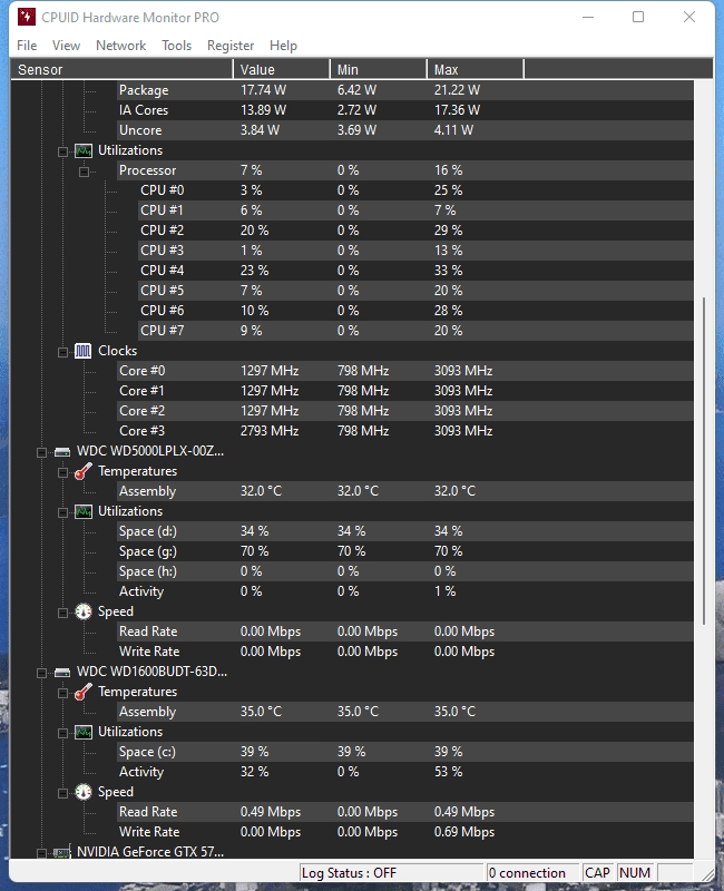 Активация CPUID HWMonitor Pro 1.50 Portable by conservator