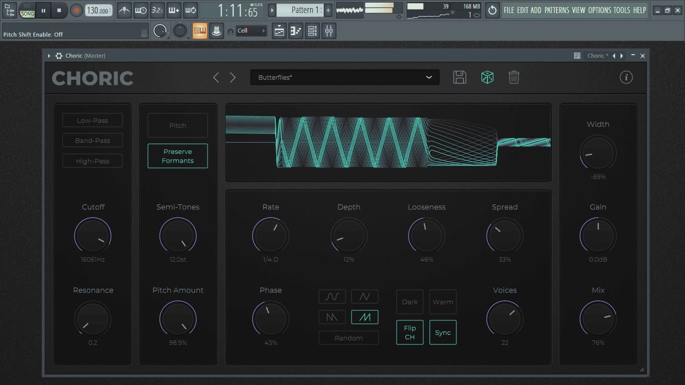 Активация Caelum Audio - Choric 1.0.5 VST 3, AAX RePack by TCD