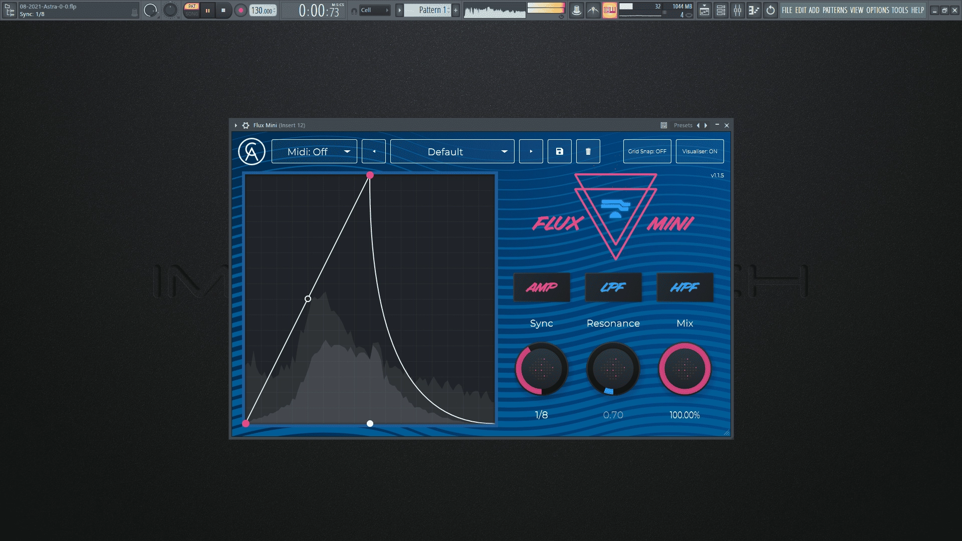 Активация Caelum Audio - Flux Mini 1.1.5 VST3, AAX RePack by FLARE
