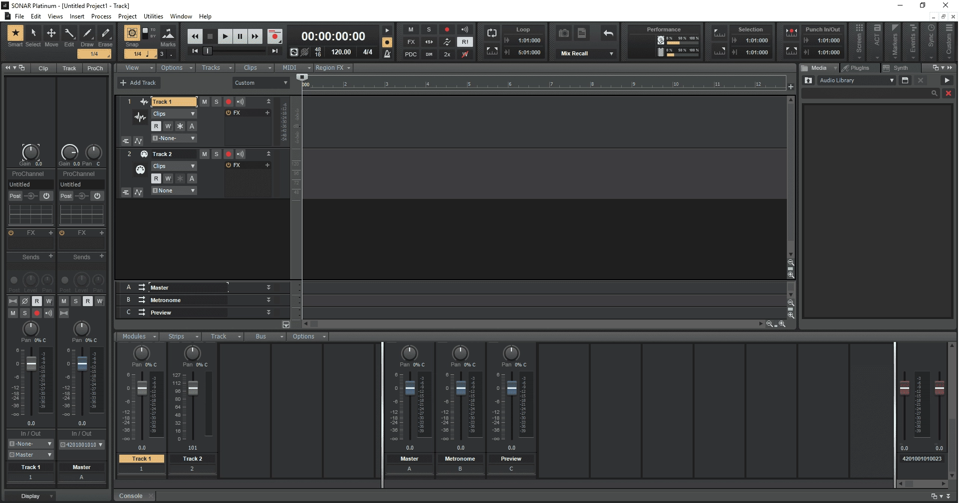 Активация Cakewalk SONAR Platinum 22.6.0 Build 26
