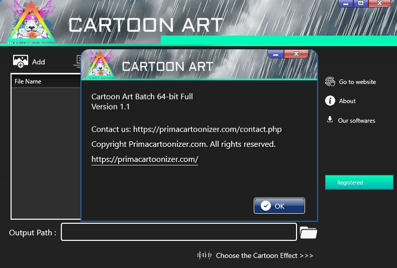 Активация Cartoon Art Batch 1.1