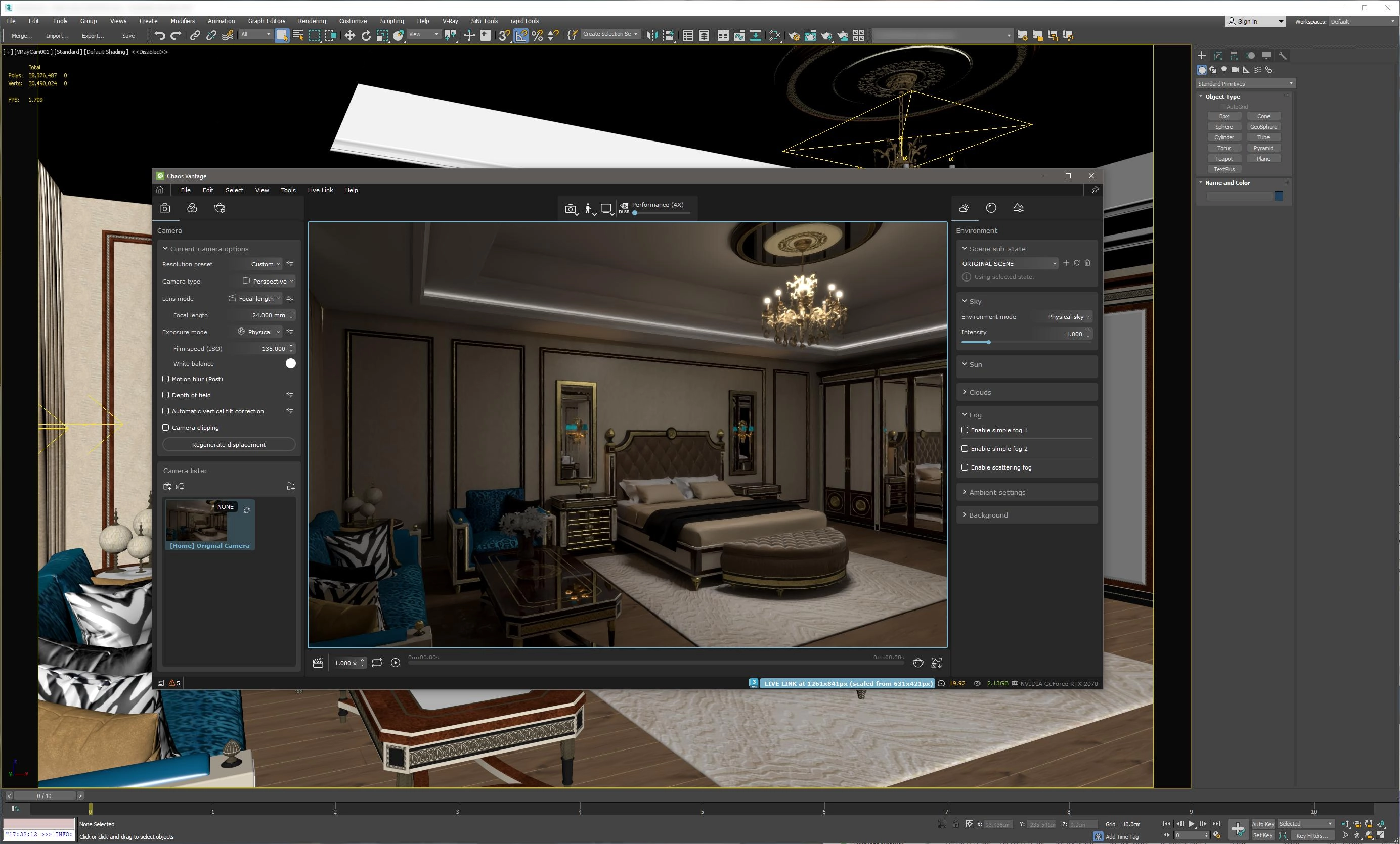 Активация Chaos Vantage 2.7.1