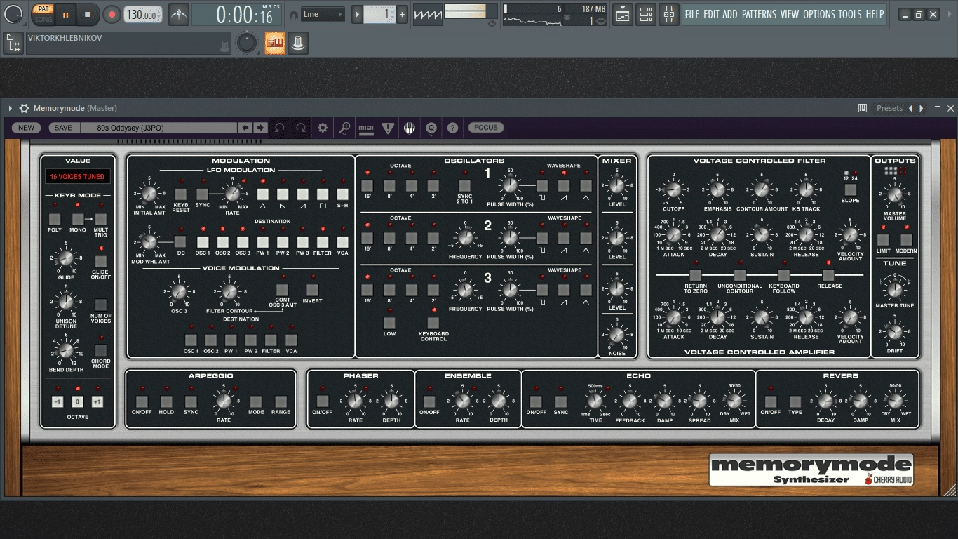 Активация Cherry Audio - Memorymode 1.2.0.125 Standalone, VSTi, VSTi 3, AAX RePack by R2R