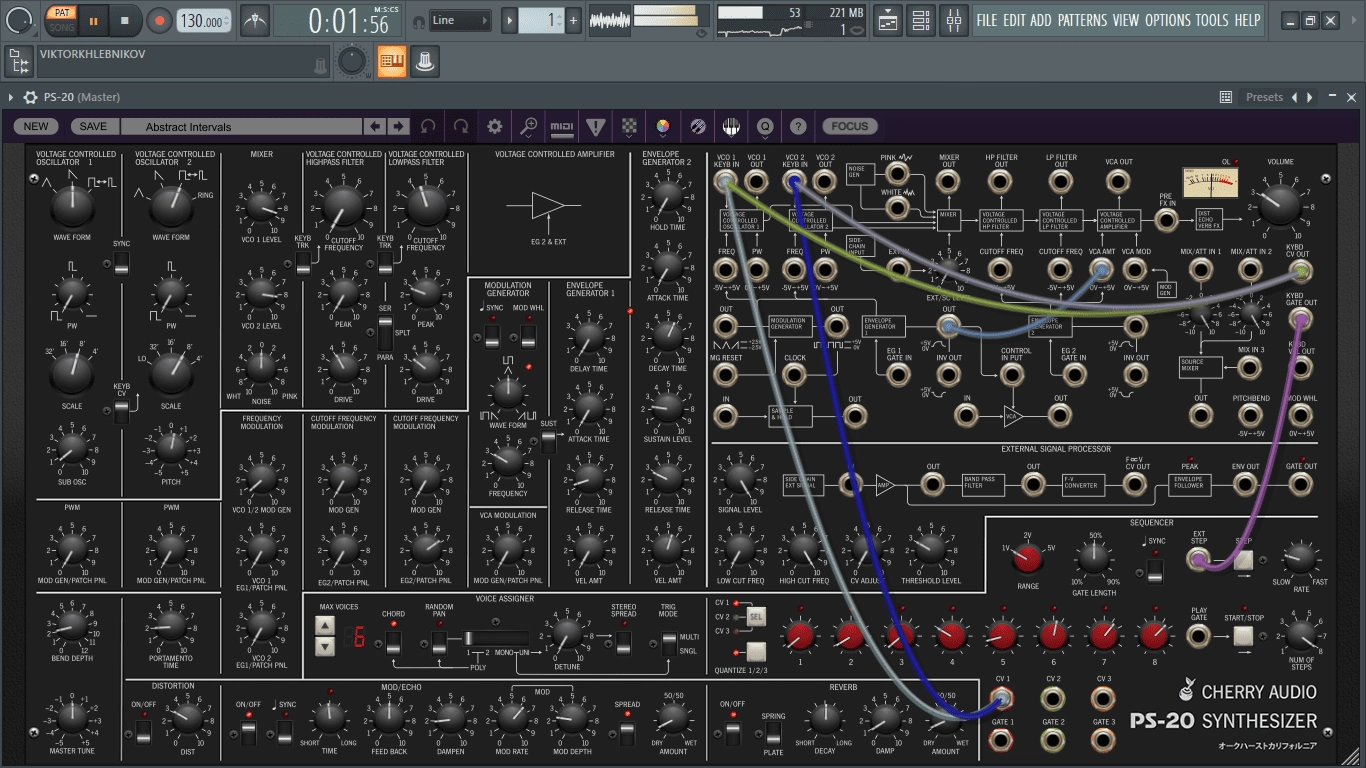 Активация Cherry Audio - PS-20 1.2.0.98 Standalone, VSTi, VSTi 3, AAX RePack by R2R
