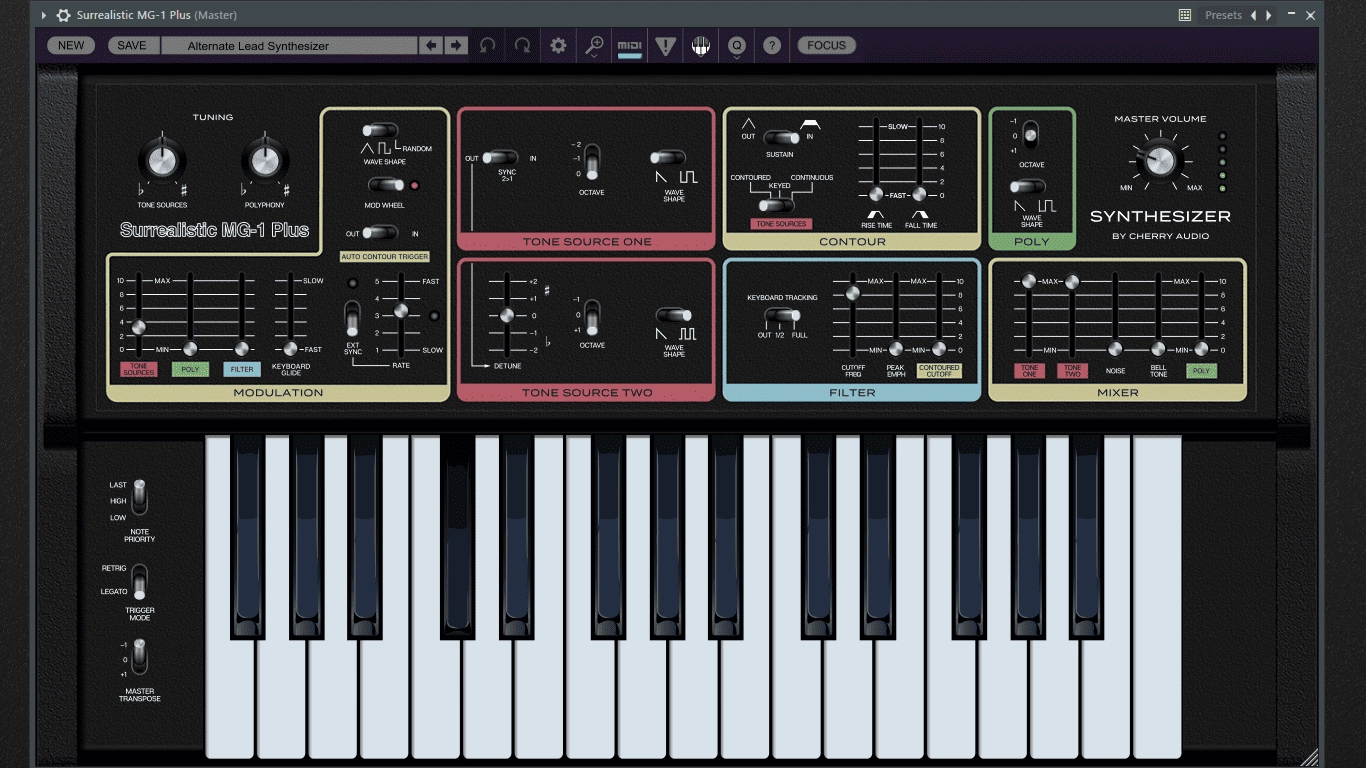 Активация Cherry Audio - Surrealistic MG-1 Plus 1.2.0.66 Standalone, VSTi, VSTi 3, AAX RePack by R2R