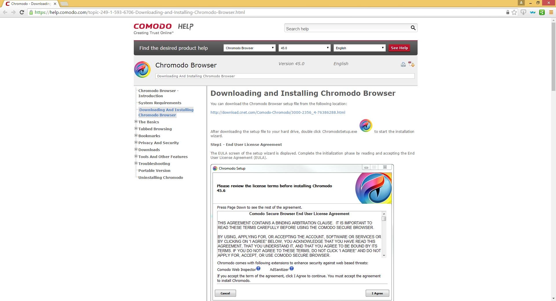 Активация Chromodo Browser 49.13.20.402 + Portable