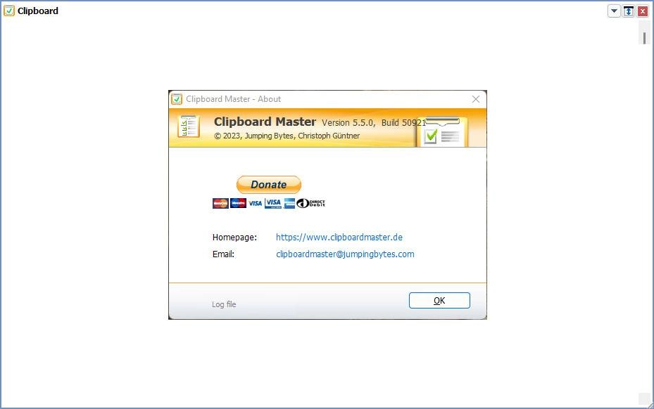 Активация Clipboard Master 5.8.3.0