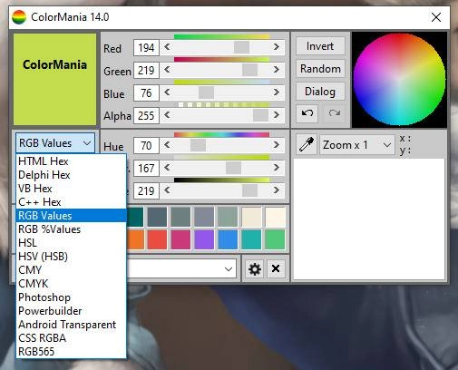 Активация ColorMania - Color Picker 14.0 + Portable