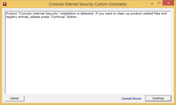 Активация Comodo Uninstaller 2.0.0.3