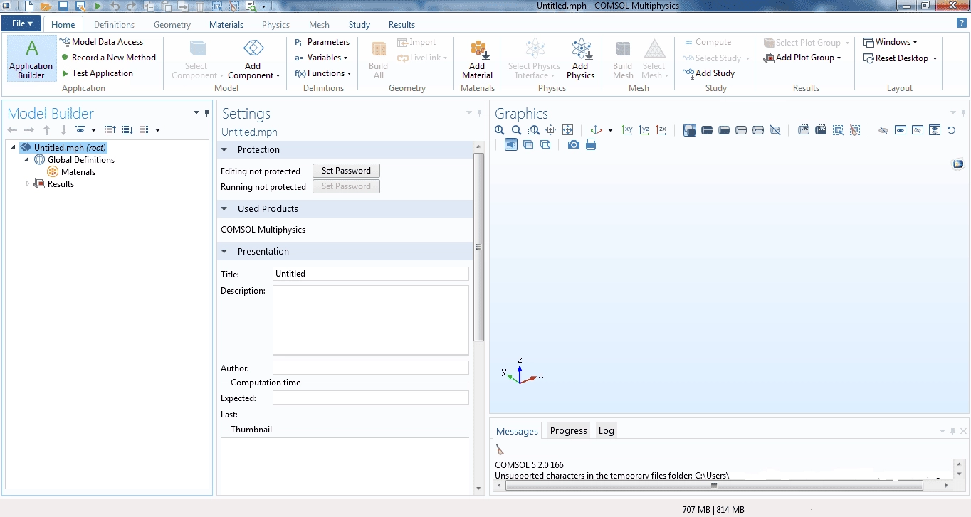 Активация Comsol Multiphysics 5.2