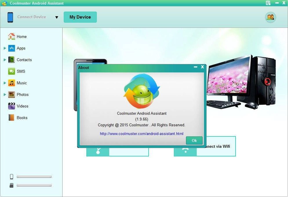 Активация Coolmuster Android Assistant 1.9.66