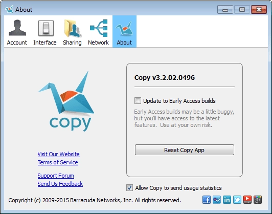 Активация Copy 3.2.02.0496