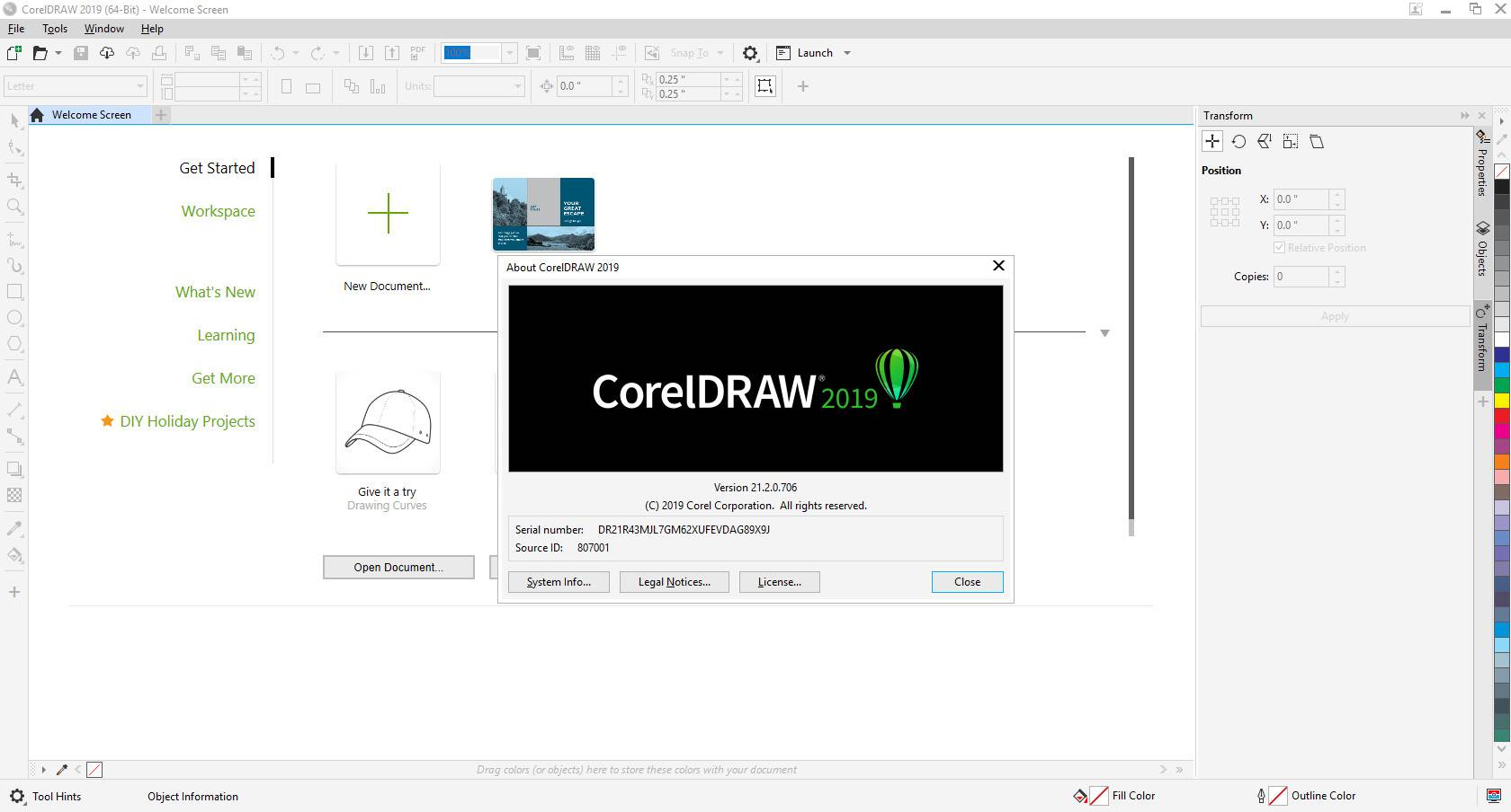 Активация CorelDRAW Graphisc Suite 21.3.0.755