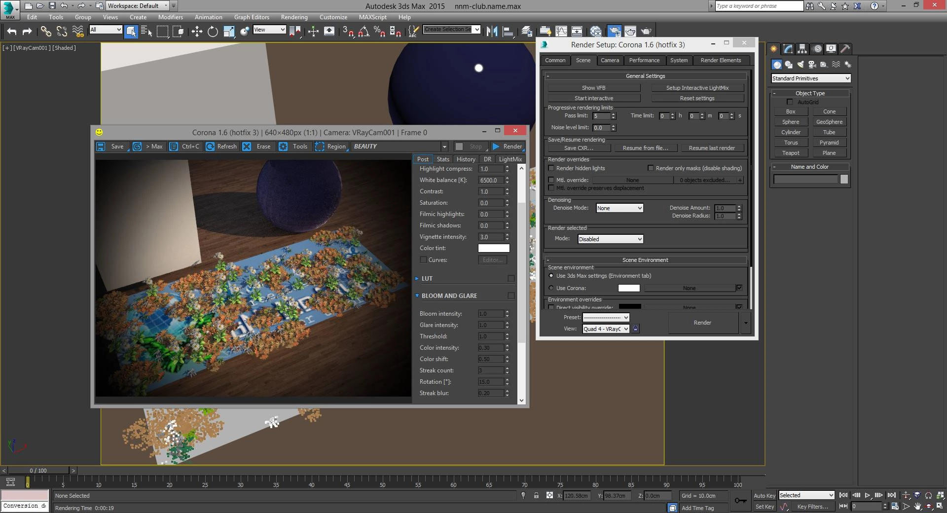 Активация Corona Renderer 1.6.3 for 3ds Max 2012-2018