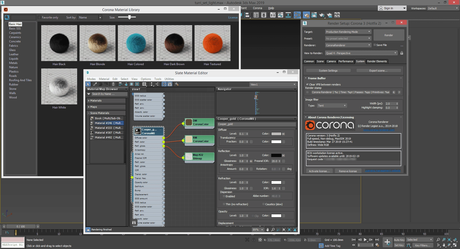 Активация Corona Renderer 3 for 3ds Max 2013-2020