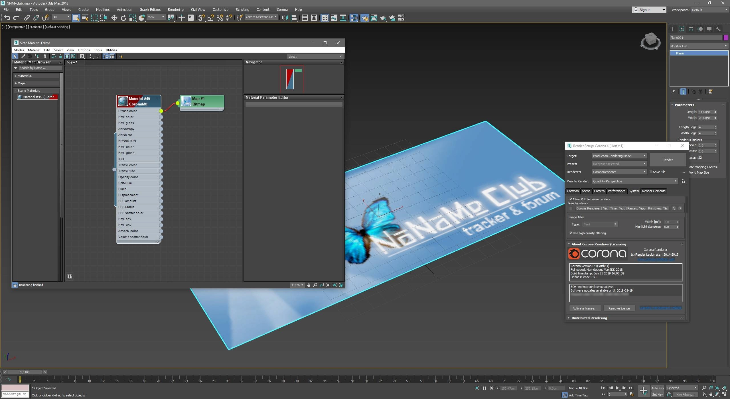 Активация Corona Renderer 5 for 3ds Max 2013-2021