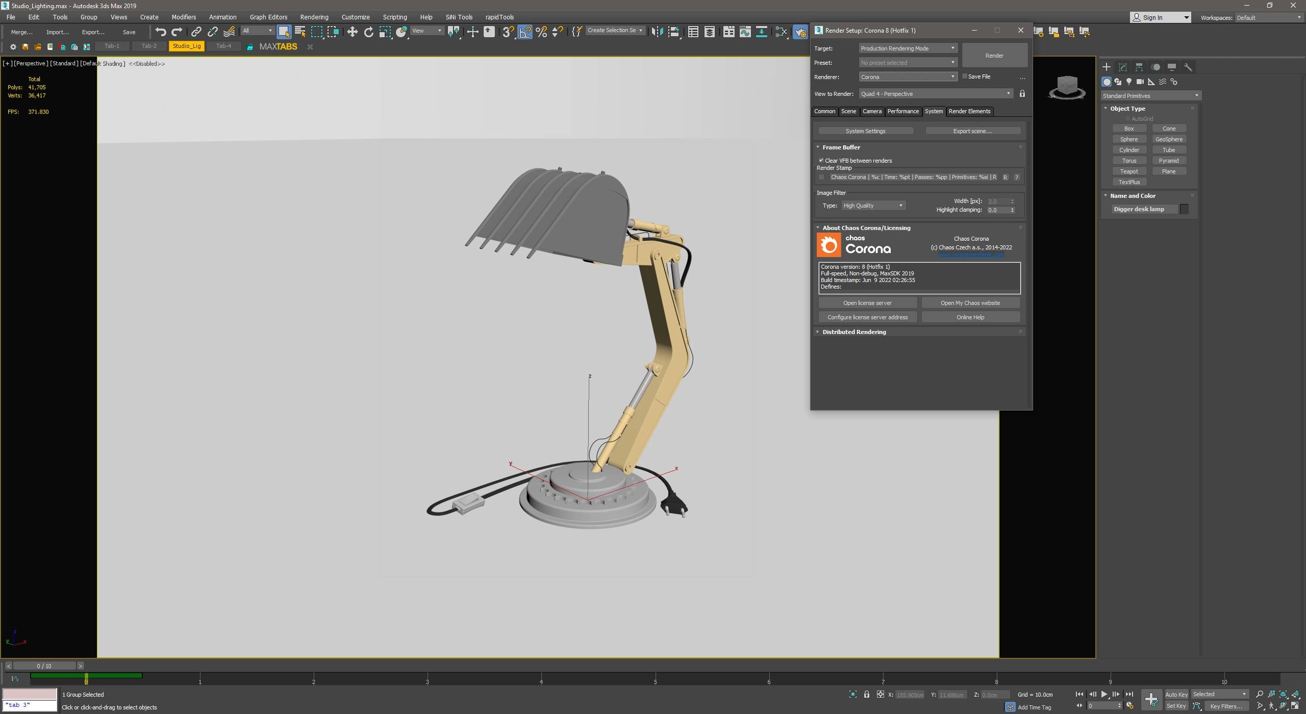 Активация Corona Renderer 8 for 3ds Max 2014-2023