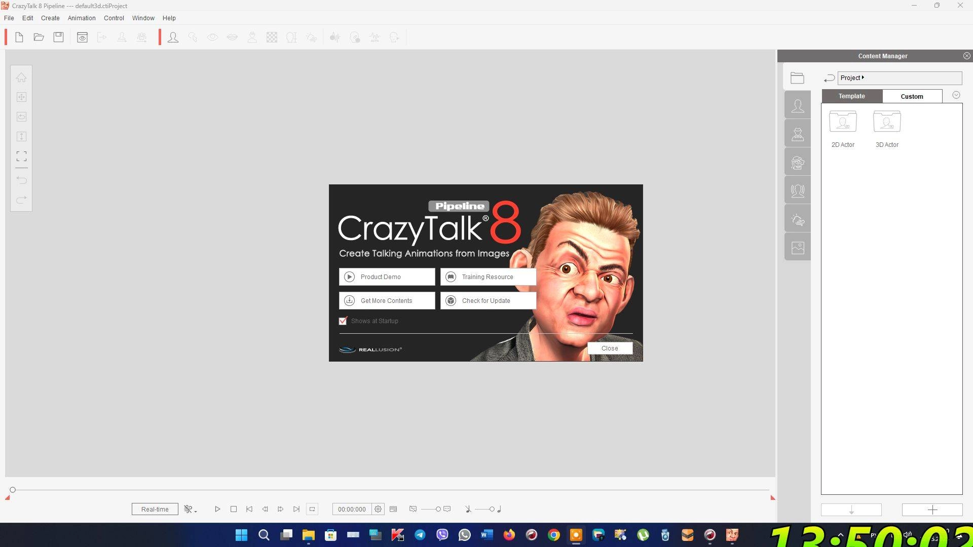 Активация CrazyTalk Pipeline RePack by PooShock 8.12.3124.1