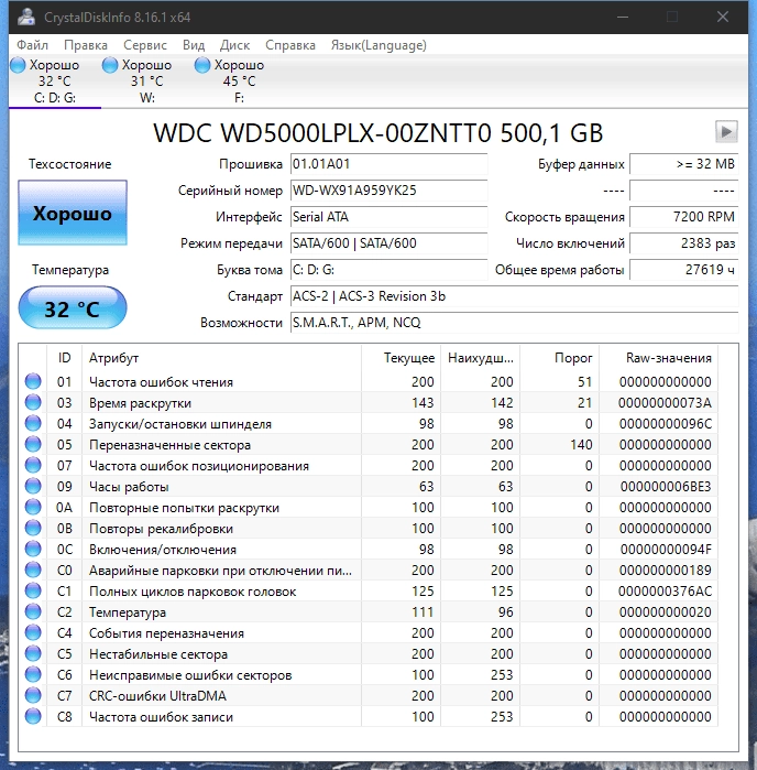 Активация CrystalDiskInfo 8.17.9 RePack by 9649