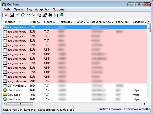 Активация CurrPorts 2.77 Portable