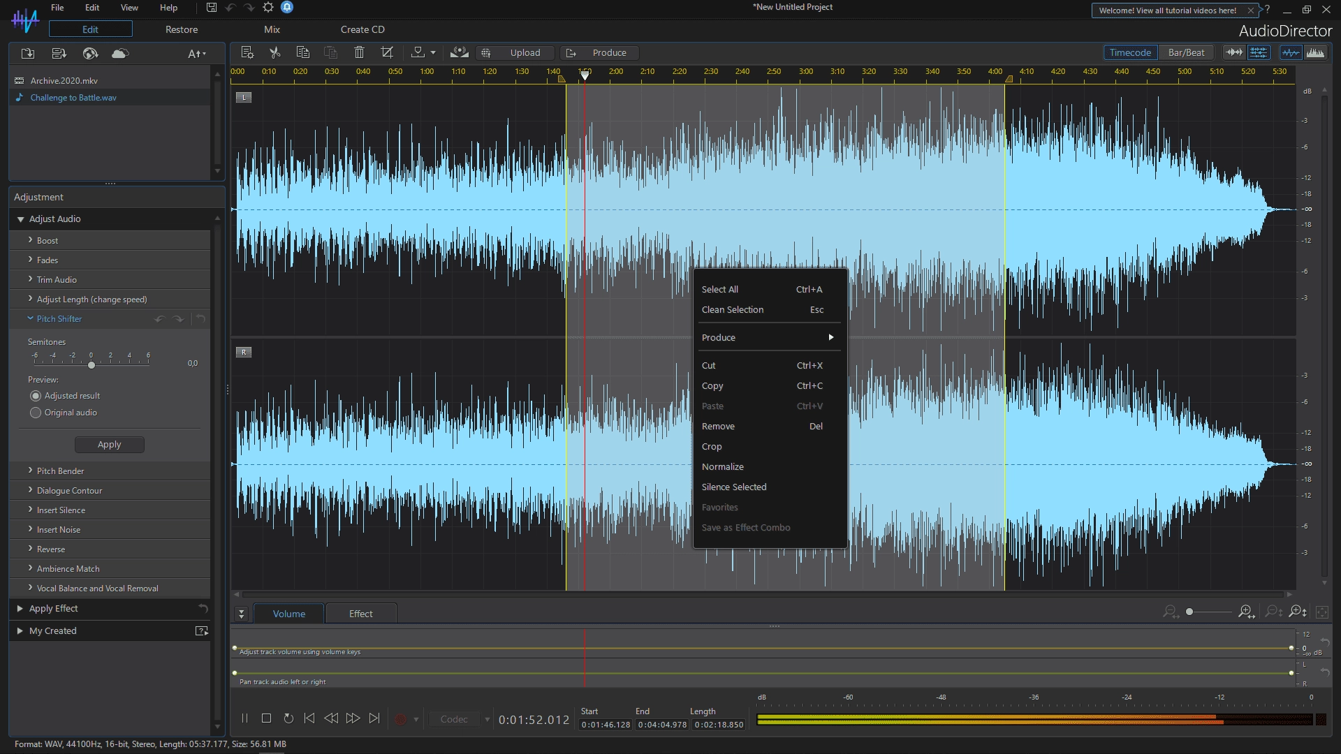 Активация CyberLink AudioDirector Ultra 11.0.2304.0