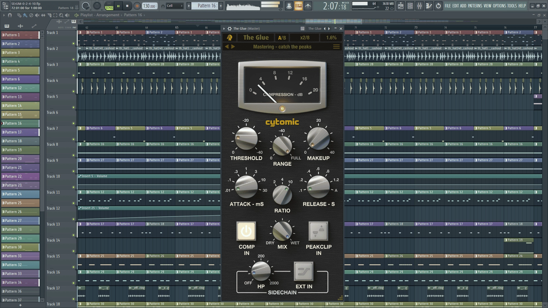 Активация Cytomic The Glue 1.5.0 VST, AAX