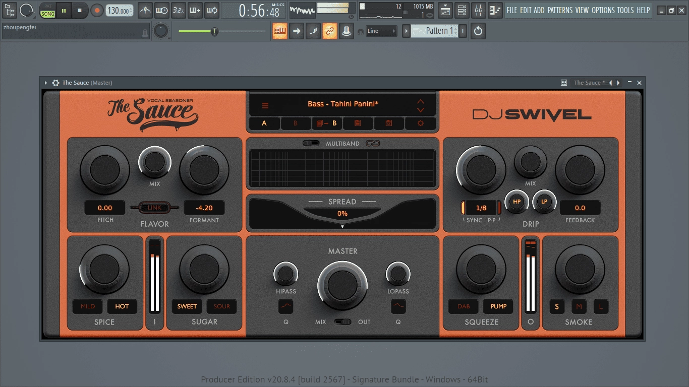 Активация DJ Swivel - The Sauce 1.2.1 VST3, AAX