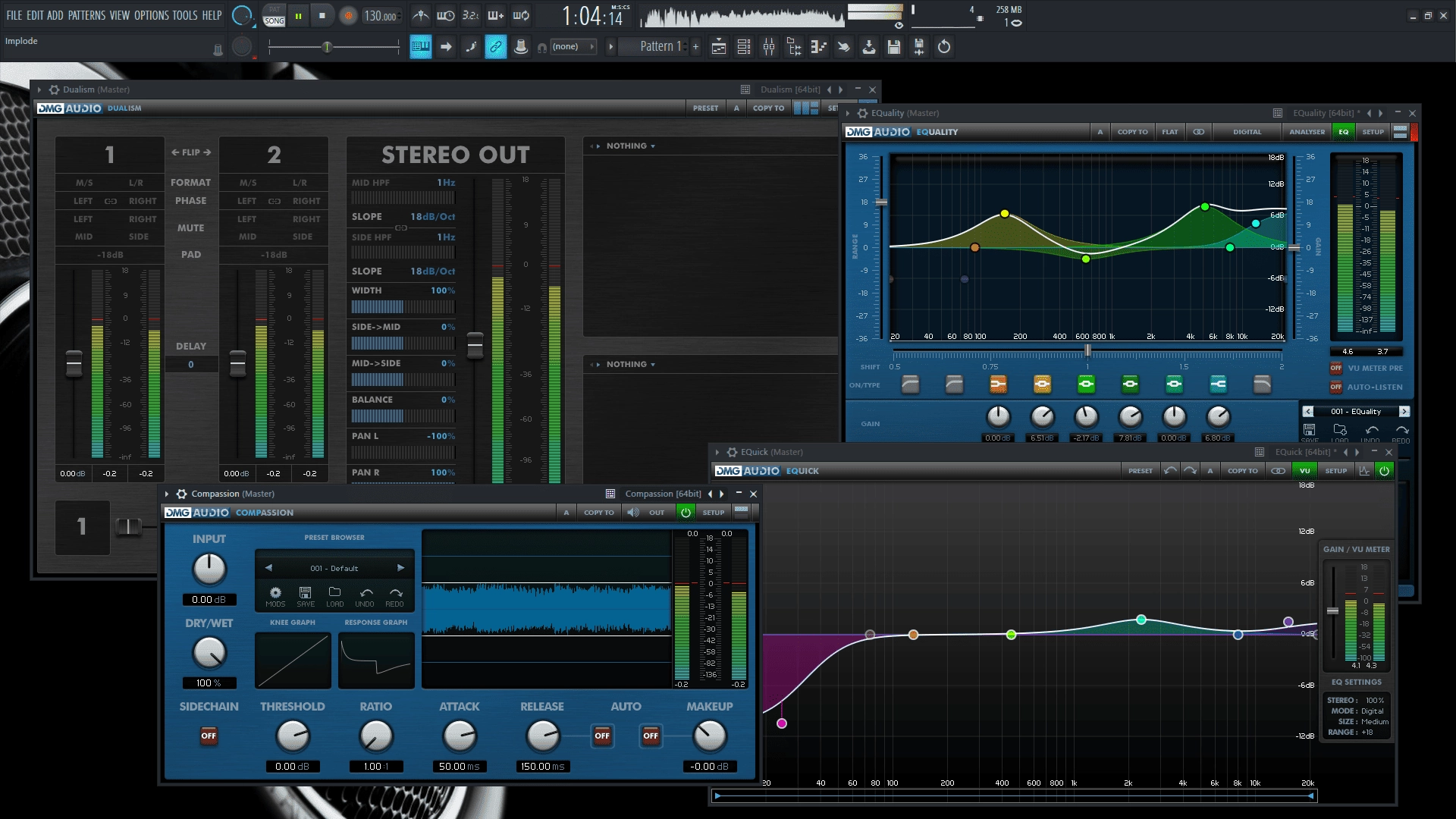 Активация DMG Audio – Plugins Bundle VST, VST3, AAX, RTAS RePack by VR