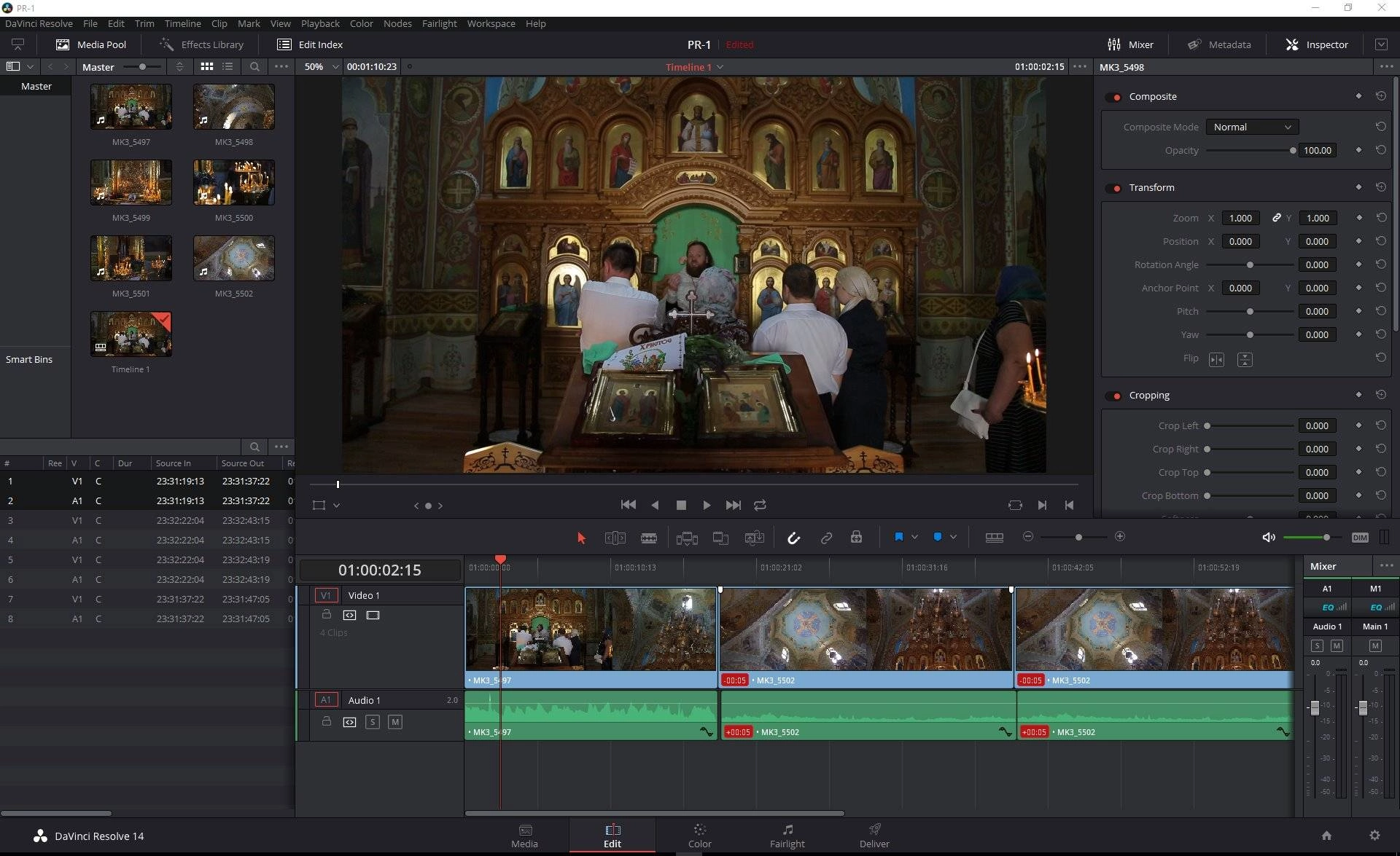 Активация DaVinci Resolve Studio 14.3.1016