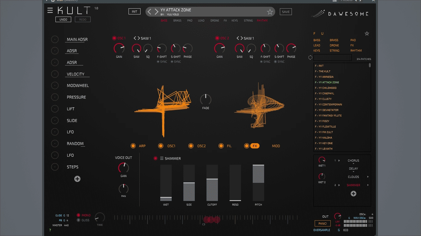 Активация Dawesome - Kult 1.0.0 VSTi 3