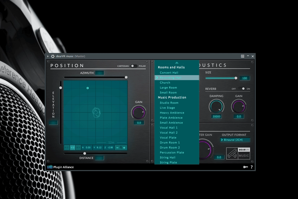 Активация Dear Reality - dearVR music 1.2.2 VST, VST3, AAX