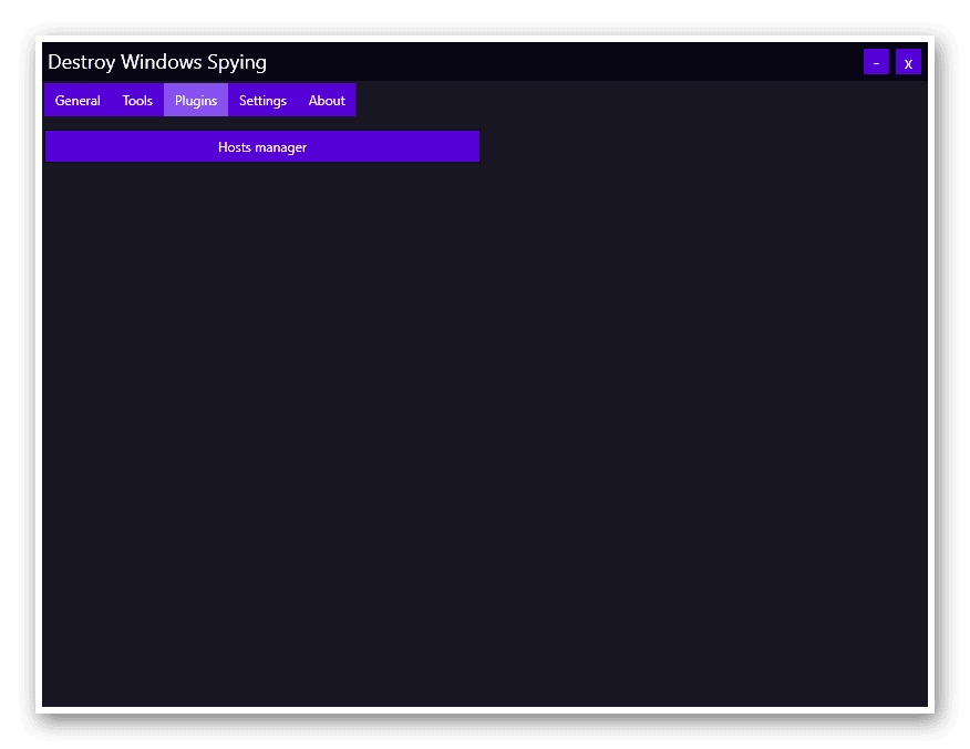 Активация Destroy Windows Spying 1.0.1.0 Portable