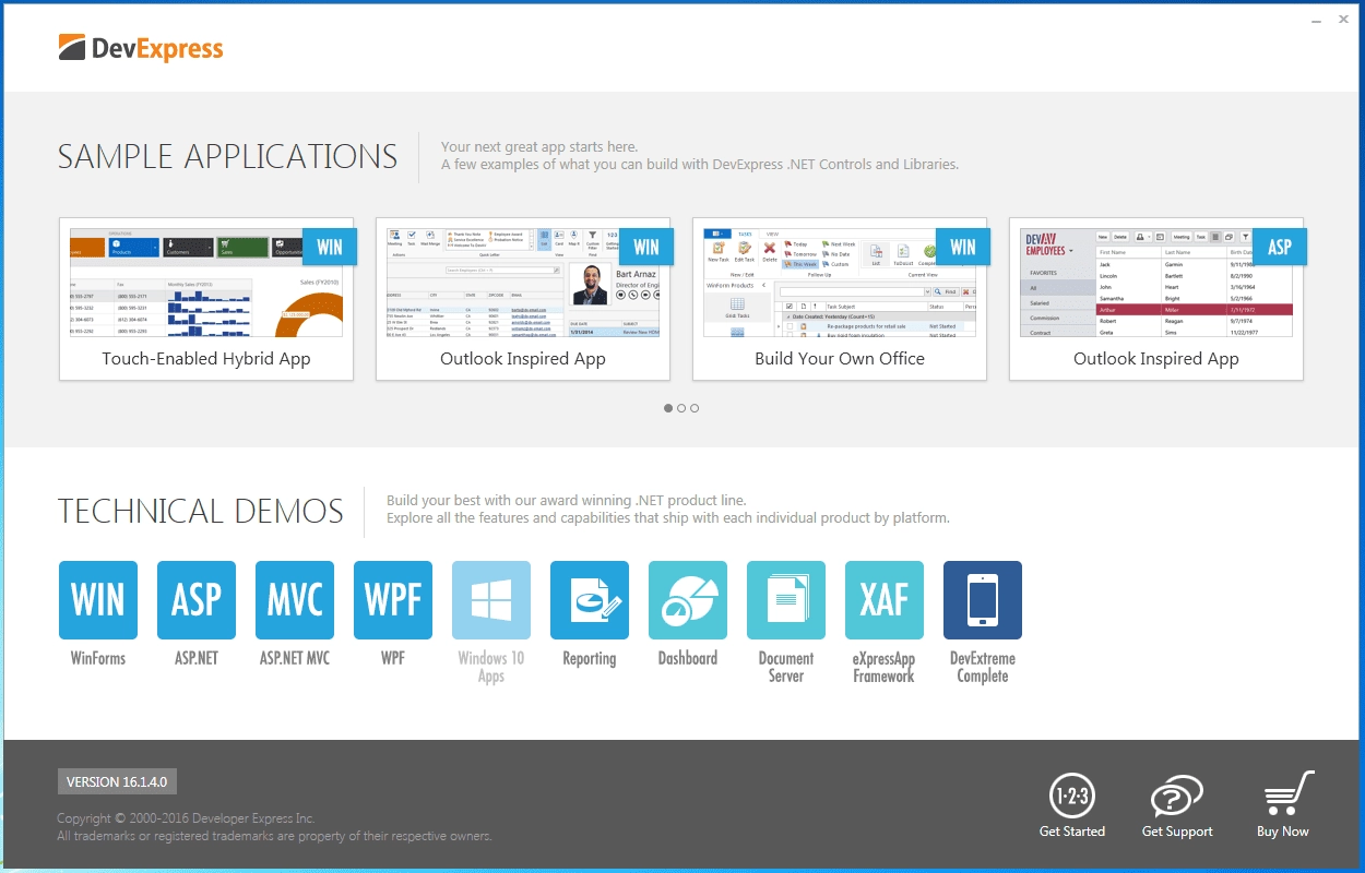 Активация DevExpress Universal Complete 16.1.4 Build 20160622