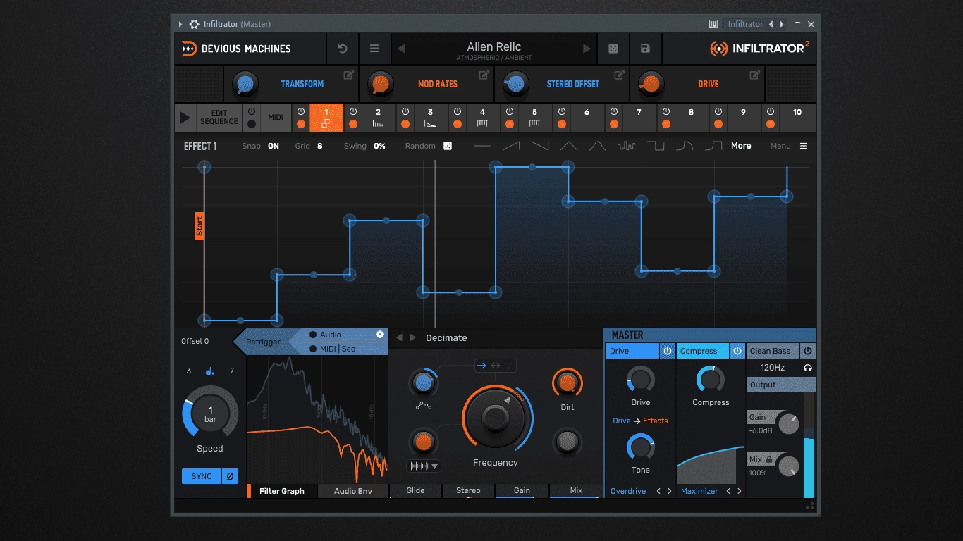 Активация Devious Machines - Infiltrator 2 2.0.23 VST, VST 3, AAX RePack by TeamCubeadooby