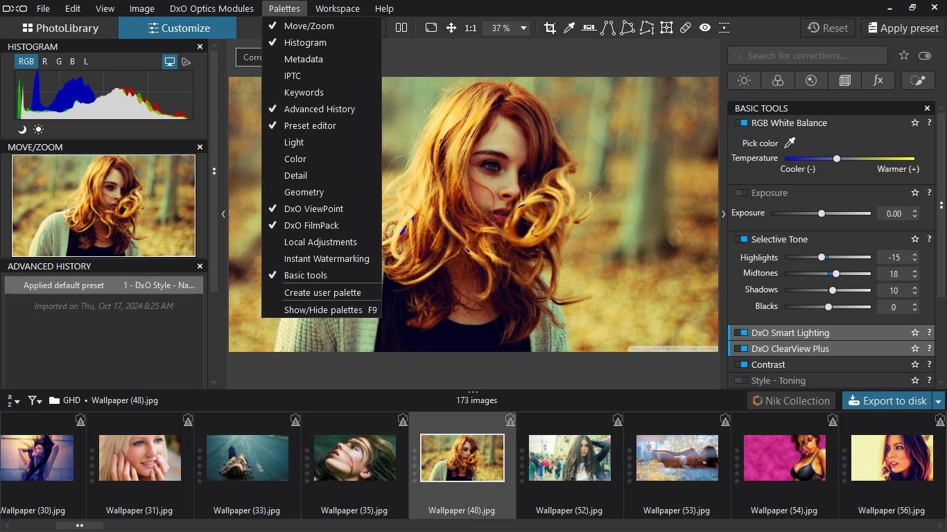 Активация DxO PhotoLab Elite 7.10.0 build 287 RePack by KpoJIuK