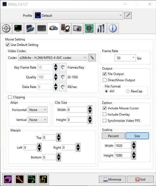 Активация Dxtory 2.0.127