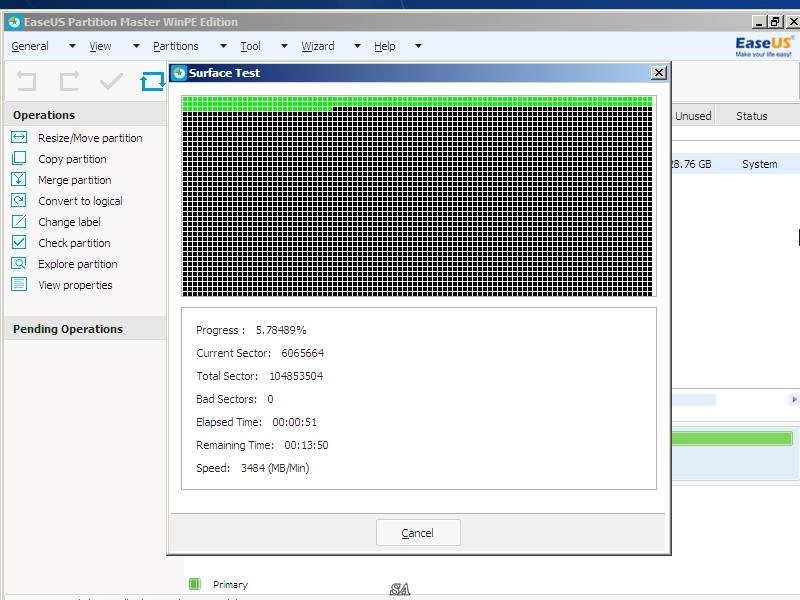 Активация EASEUS Partition Master 10.8 Technician Edition WinPE