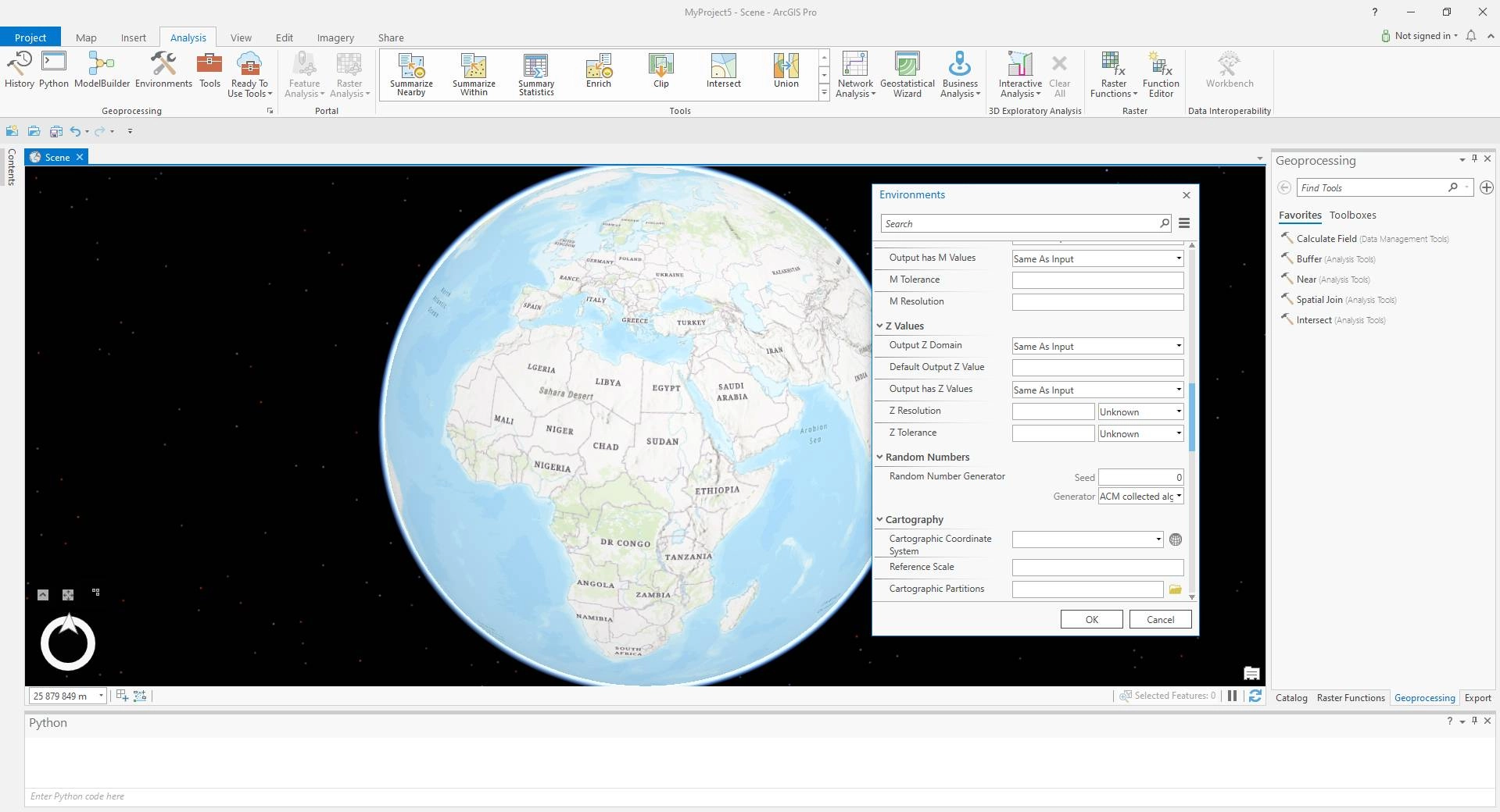 Активация ESRI ArcGIS Pro 2.5