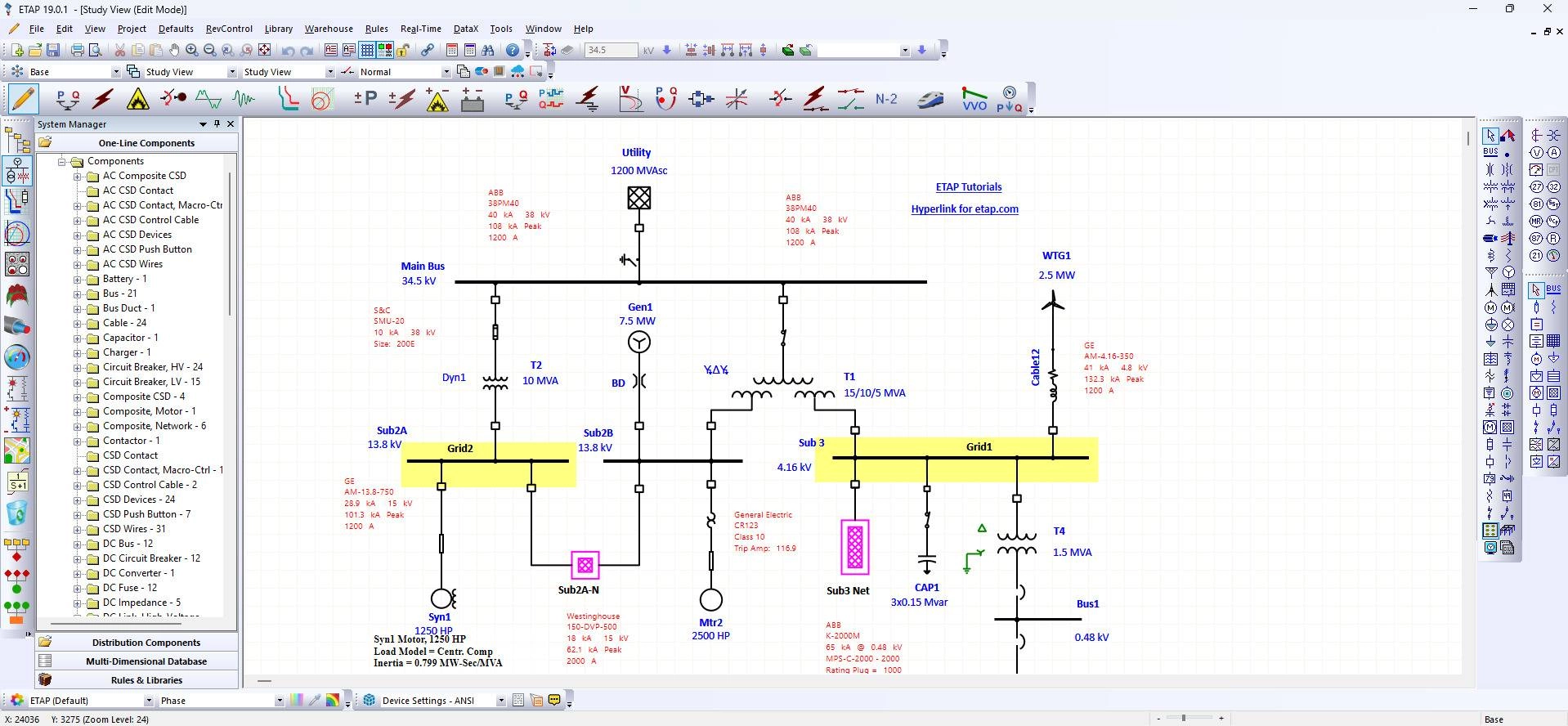 Активация ETAP 19.0.1