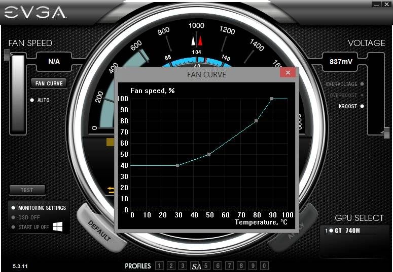 Активация EVGA Precision X 5.3.11