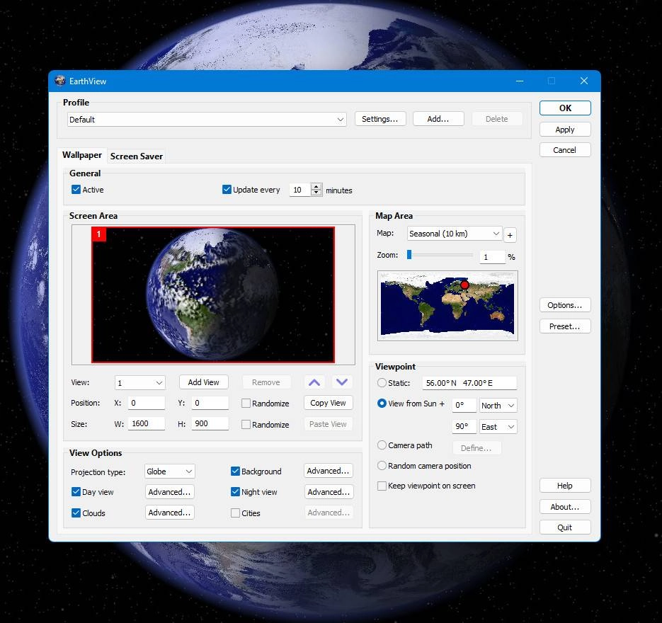 Активация EarthView 7.7.1