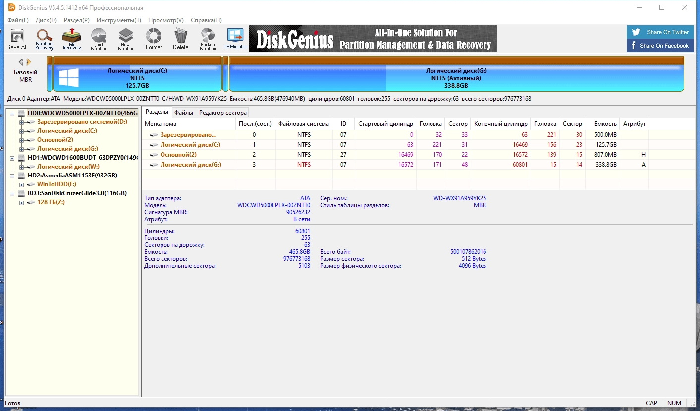 Активация Eassos DiskGenius Professional 5.4.6.1441 RePack by 9649